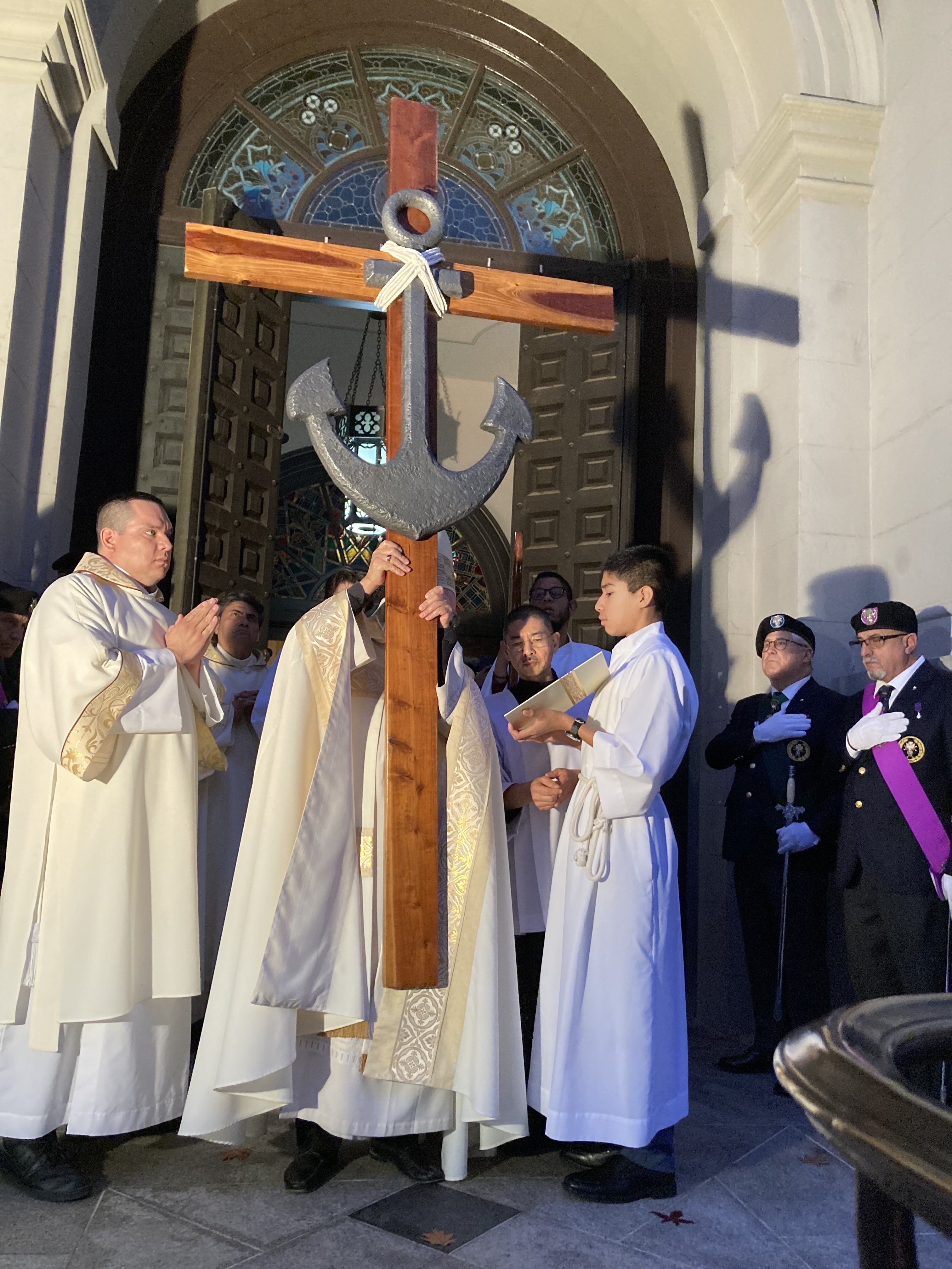 Bishop Soto Jubilee Cross