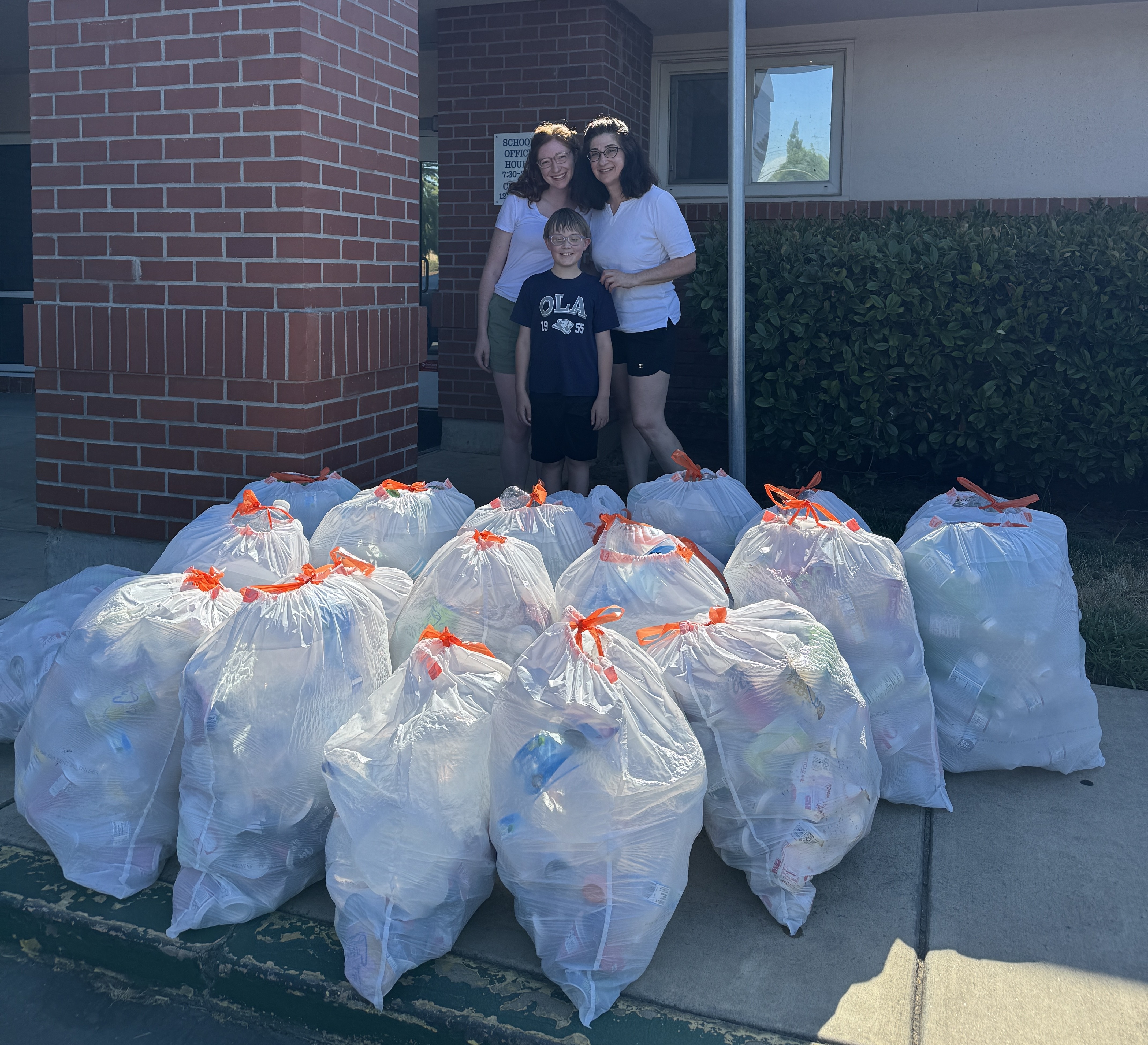 Summer Recycling Challenge Donation by the Cummins family