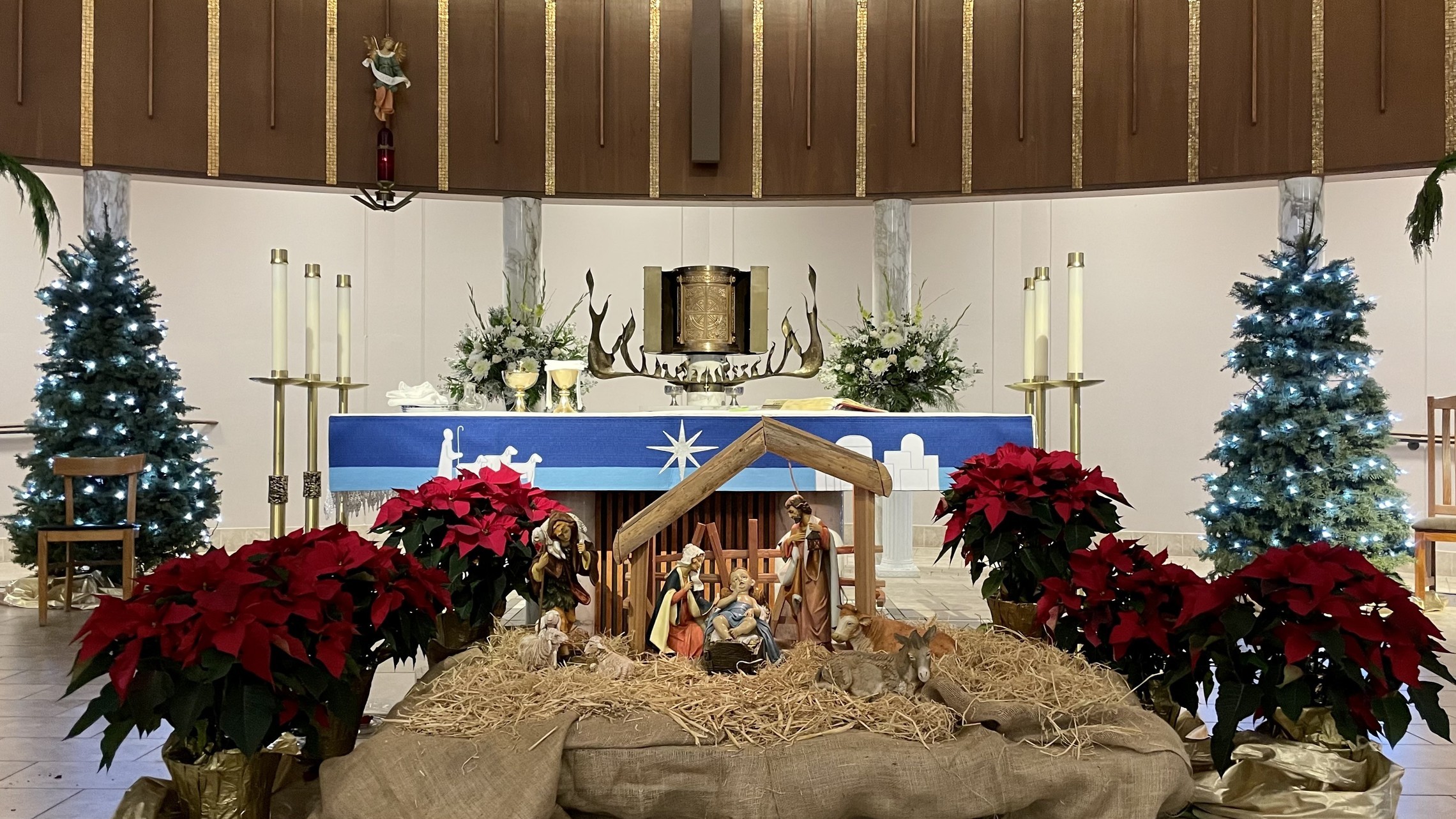 Christmas Altar Close Up