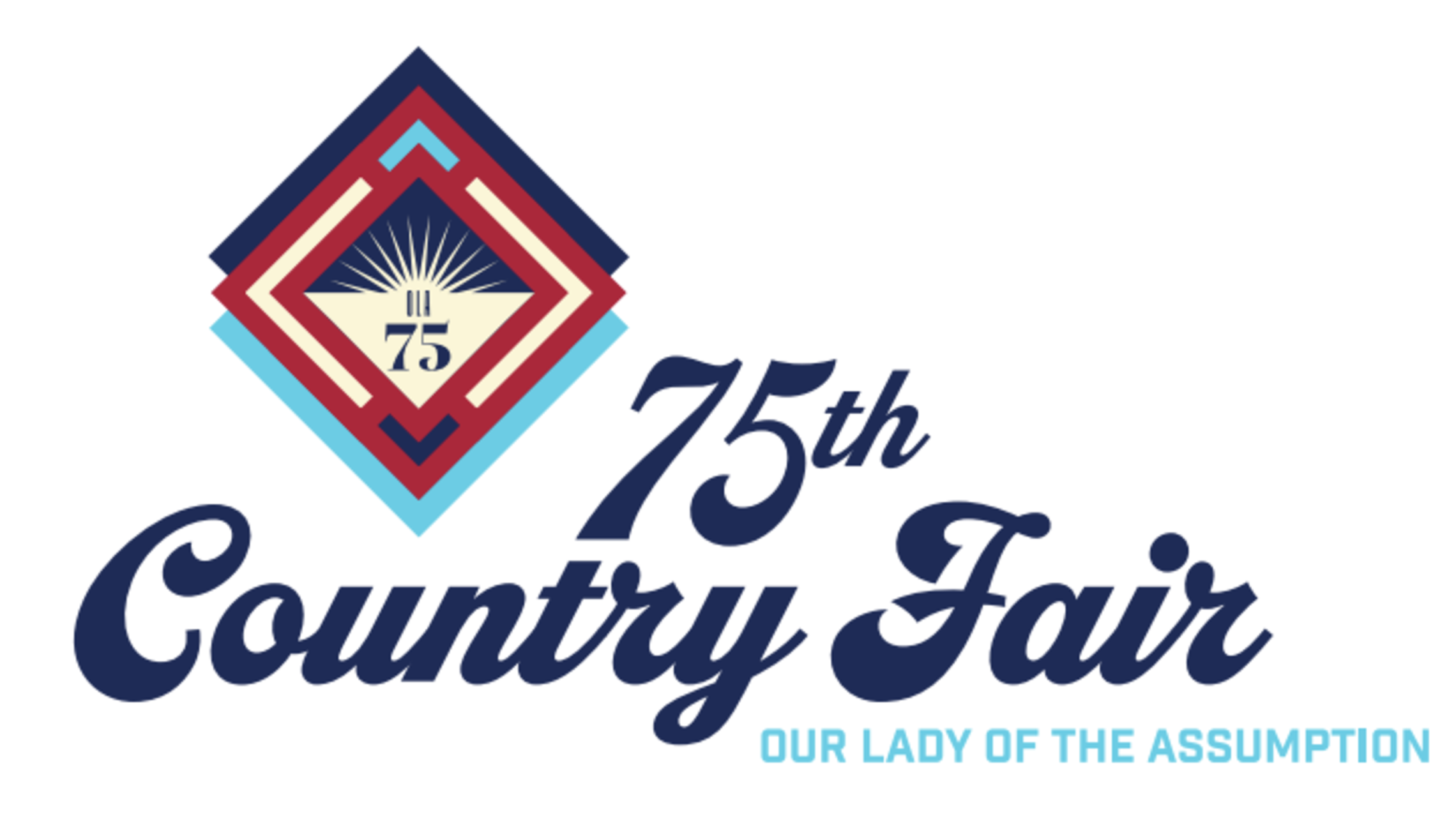 75th Country Fair Logo