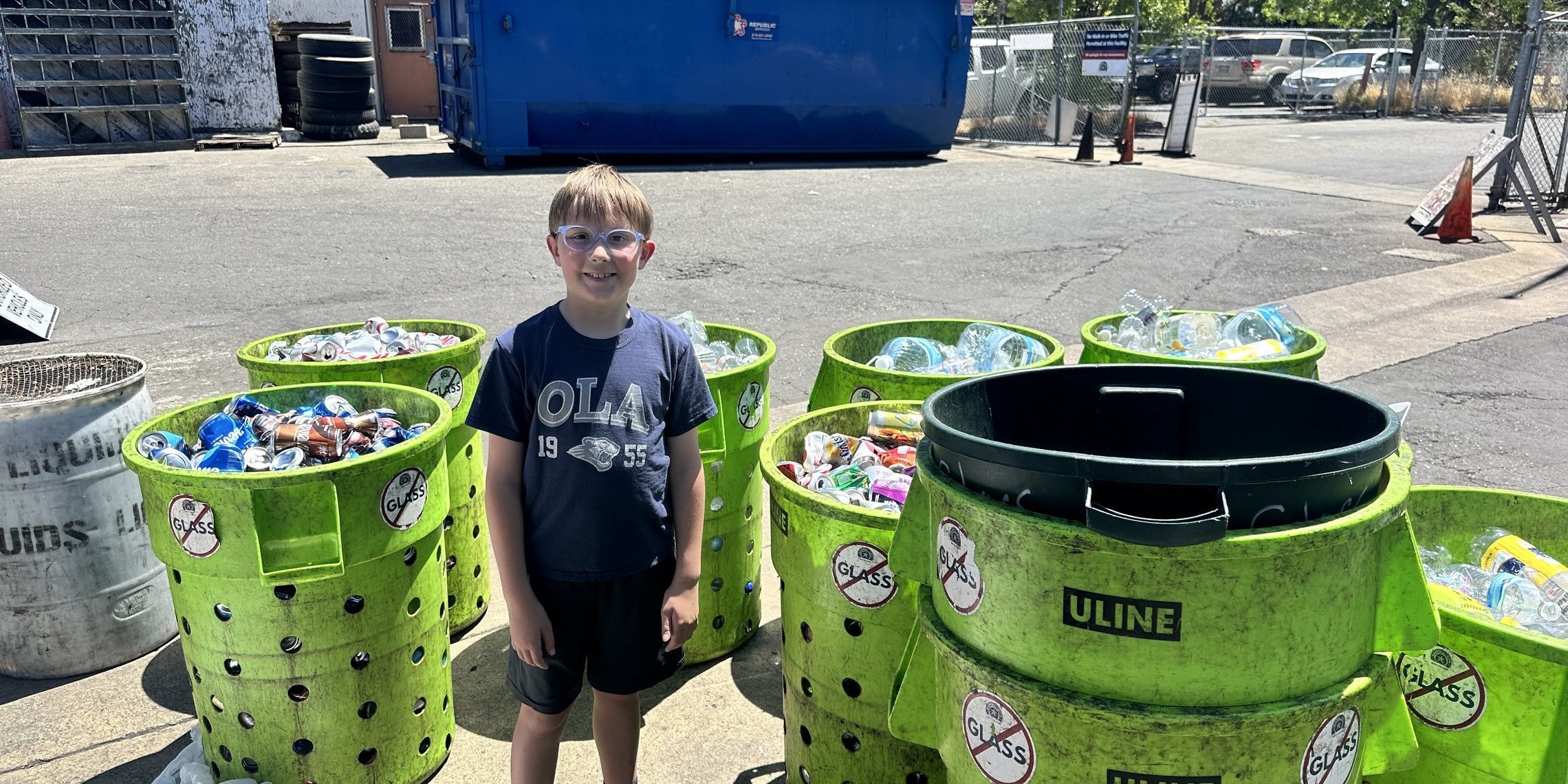 OLA Student Recycling Picture