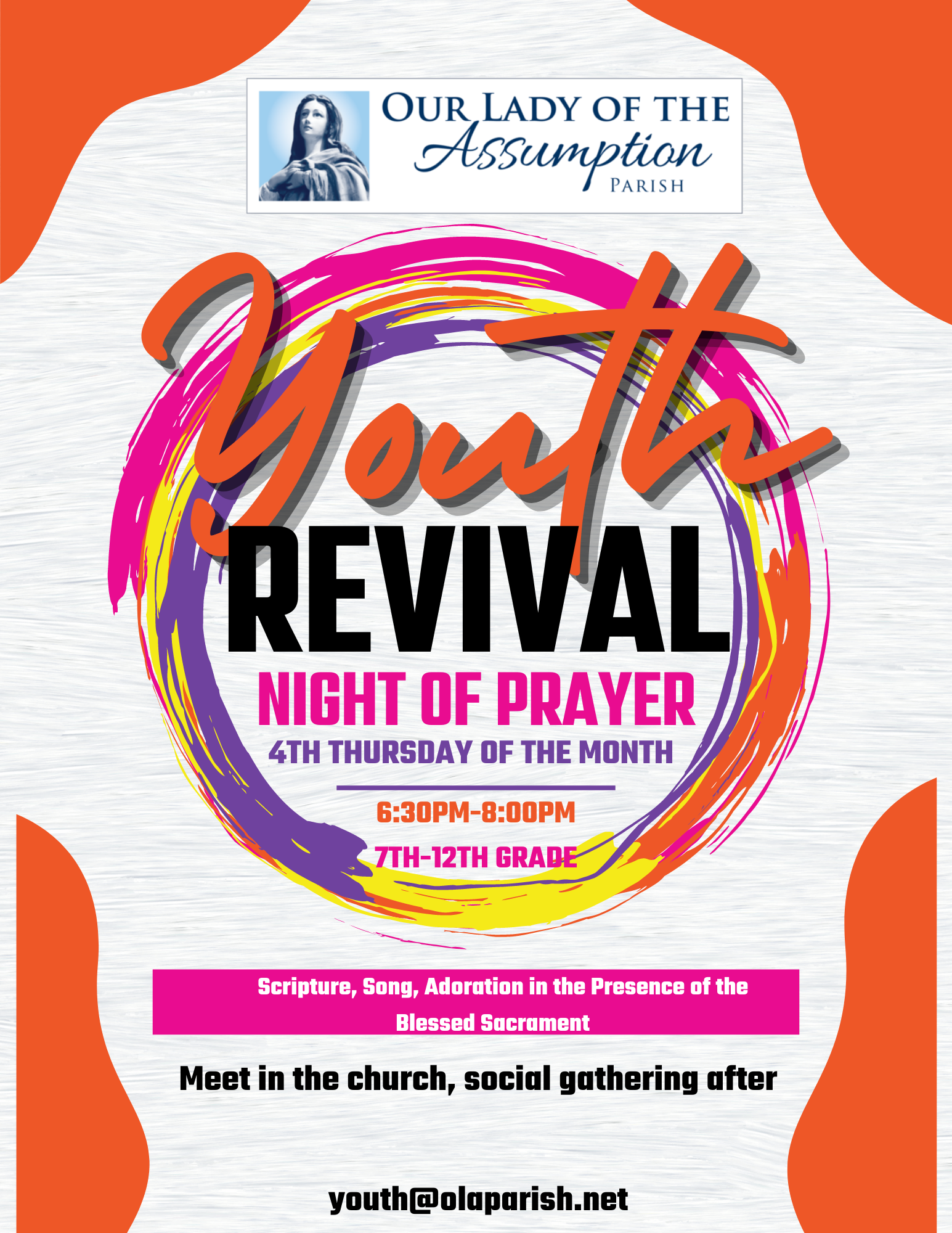 Youth Ministry Revival Night 1